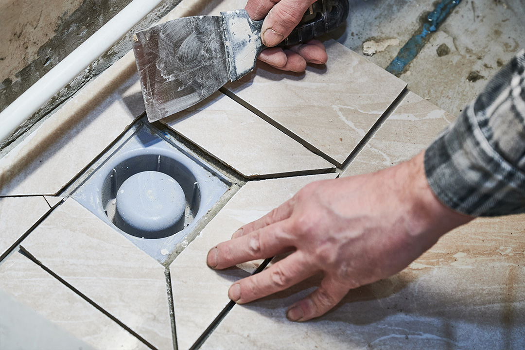 Shower Tile Installation